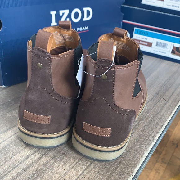 NIB Men’s Khombu Lucas Chukka Boot Brown Leather - Picture 4 of 5